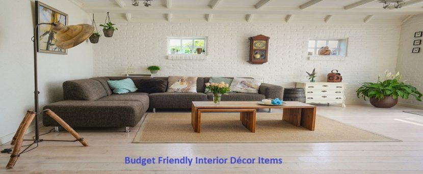 Budget Friendly Interior Décor Items